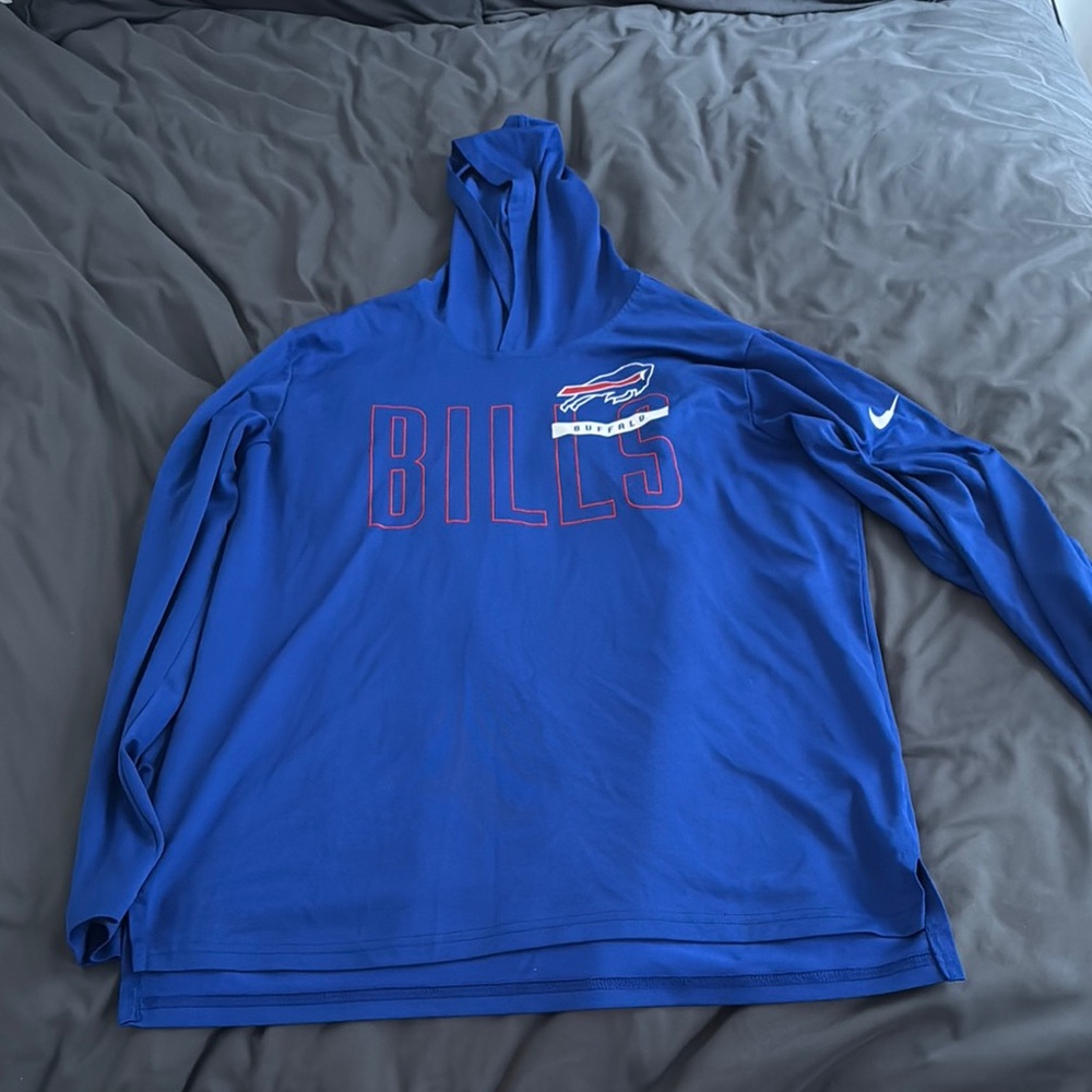 Blue Buffalo Bills Nike Hoodie